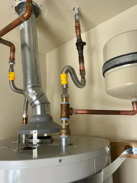 Water heater installation and plumbing repair in Union